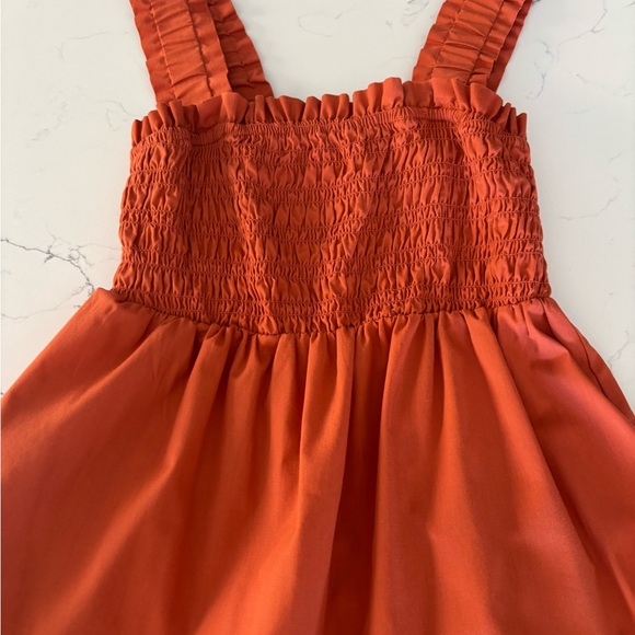 Abercrombie & Fitch Terracotta Smocked Dress - Picture 12 of 13